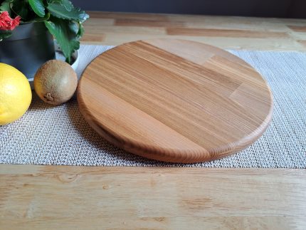 apaļš koka dēlītis