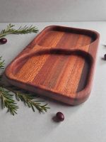 Meranti koka servēšanas trauks “Dabiskā saskaņa” - Attēls 2