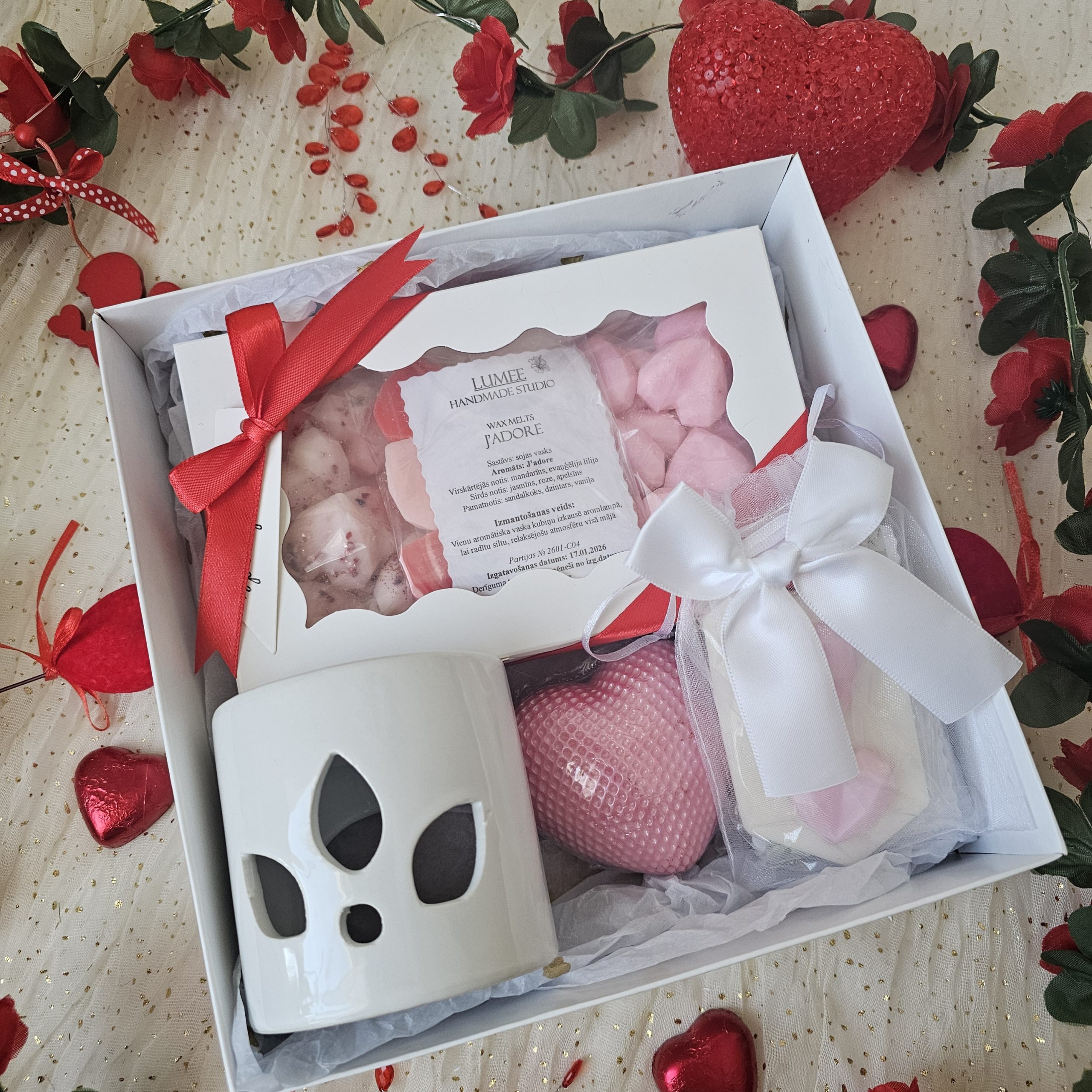 Aromātiskā vaska dāvanu komplekts Aromātiskā vaska dāvanu komplekts