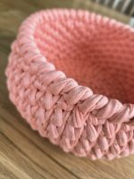 Tamborēti interjera grozi TEXTURA persiks - Attēls 3