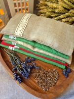 Acu spilventiņš ar linsēklam un lavandas ziediem - Attēls 3