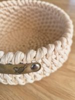 Tamborēti interjera grozi TEXTURA smilšu - Attēls 3