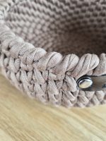 Tamborēti interjera grozi TEXTURA šokolāde - Attēls 2