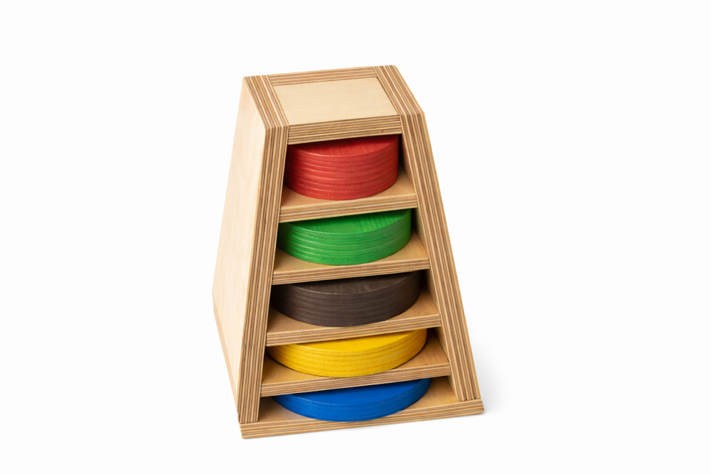 koka rotaļlieta bērniem tornis