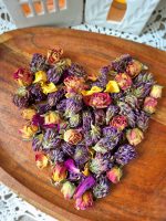 Aromātiskais spilventiņš ar āboliņu un rožu ziedlapiņām - Attēls 4