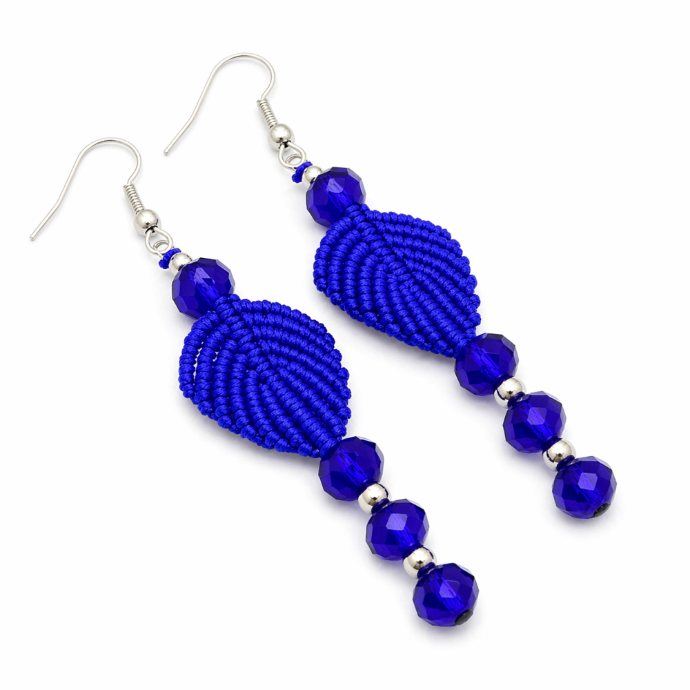 zili makrame auskari gari