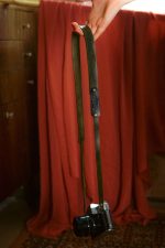 Retro stila ādas kameru siksna- Forest Trail - Attēls 5