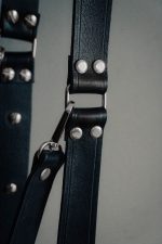 Melna ādas pleca siksna fotogrāfiem - Attēls 3