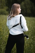 Melna ādas pleca siksna fotogrāfiem - Attēls 8