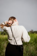 Melna ādas kameras siksna fotogrāfiem - Attēls 2