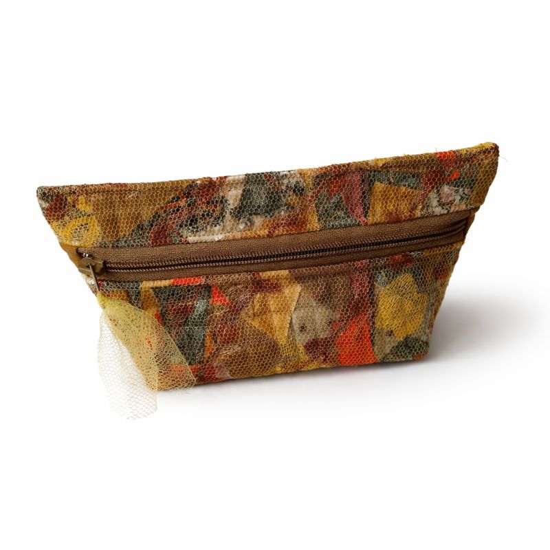 Auduma kosmētikas maciņš "Šūnas"