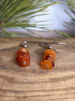 Dzintaru auskari 8 DZINTARIŅI - Attēls 5