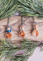 Kaklarotas ķēdīte DZINTARI PUDELĪTĒ - Attēls 2