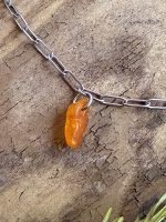 Dzintaru rokassprādze ar čiekuriņiem - Attēls 4