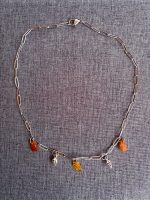 Kaklarota - ķēdīte ar dzintariem un čiekuriņiem - Attēls 4