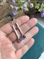 Sudraba auskari “Vīnogas” - Attēls 2