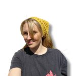 Tamborēts kokvilnas vasaras lakatiņš - Attēls 13