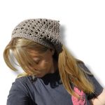 Tamborēts kokvilnas vasaras lakatiņš - Attēls 8