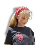 Tamborēts kokvilnas vasaras lakatiņš - Attēls 10