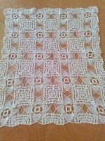 Balts kokvilnas galdauts - sedziņa - Attēls 2