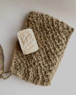 Džutas vannas un pirts sūklis - cimds