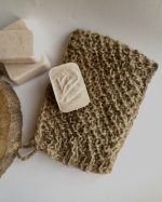 Džutas vannas un pirts sūklis - cimdiņš - pirtij, vannai, dušai - Attēls 7