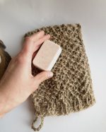 Džutas vannas un pirts sūklis - cimdiņš - pirtij, vannai, dušai - Attēls 2