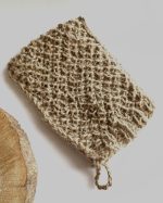 Džutas vannas un pirts sūklis - cimdiņš - pirtij, vannai, dušai - Attēls 3