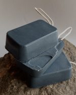 Aktivētās ogles ziepes ar aukliņu - pirtij, vannai, dušai - Attēls 7