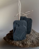 Aktivētās ogles ziepes ar aukliņu - pirtij, vannai, dušai - Attēls 4