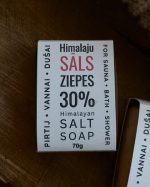 Himalaju sāls ziepes ar aukliņu - pirtij, vannai, dušai - Attēls 7