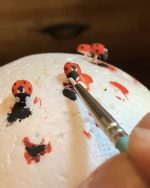 Reālistiska mārītes piespraude - brošiņa, dabīgā izmērā - Attēls 9