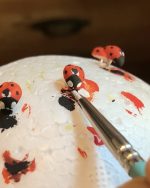 Reālistiska mārītes piespraude - brošiņa, dabīgā izmērā - Attēls 10