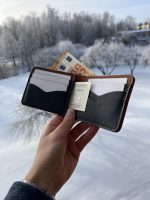 ādas maks vīriešiem roku darbs