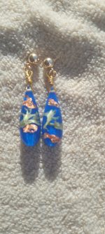 Lāses auskari ar žāvētiem augiem - Attēls 7