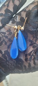 Lāses auskari ar žāvētiem augiem - Attēls 4