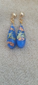 Lāses auskari ar žāvētiem augiem - Attēls 2