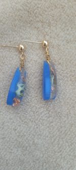 Lāses auskari ar žāvētiem augiem - Attēls 3