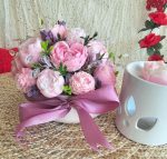 Aromātiskā vaska ziedu kompozīcija - Attēls 3