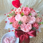 Aromātiskā vaska ziedu pušķis - Attēls 3