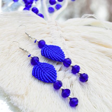 zili makrame auskari gari