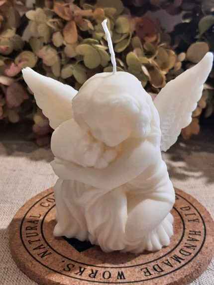 Sojas vaska sveces BALTS EŅĢELIS