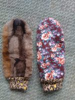 Pūkaini cimdi ar oderi BRŪNI - Attēls 2