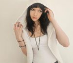 Angoras kapučcepure ar šalli BALTA - Attēls 2