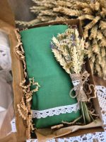 Acu spilventiņš ar linsēklam un lavandas ziediem - Attēls 10