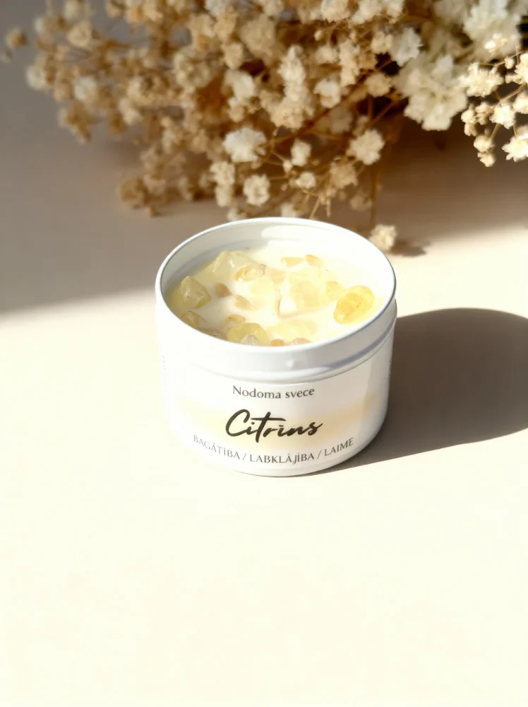 Nodoma svece - CITRĪNS