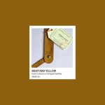 Retro stila ādas kameru siksna- Amber Grain - Attēls 5