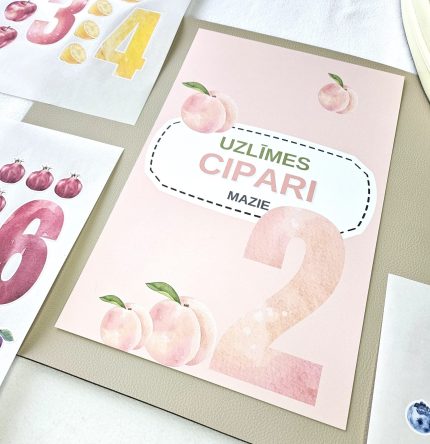 uzlīmes cipari līmējami