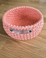 Tamborēti interjera grozi TEXTURA persiks - Attēls 4