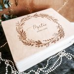 Koka lāde ar gravējumu - Attēls 4